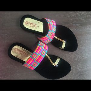Women’s Leather Ethnic Sandals
